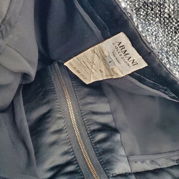 Armani Collezioni tweed with sparkle pencil skirt - Picture 16 of 16